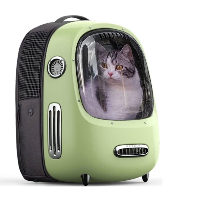 Daşıma çantası Petkit Breezy 2 Smart Cat Carrier Green